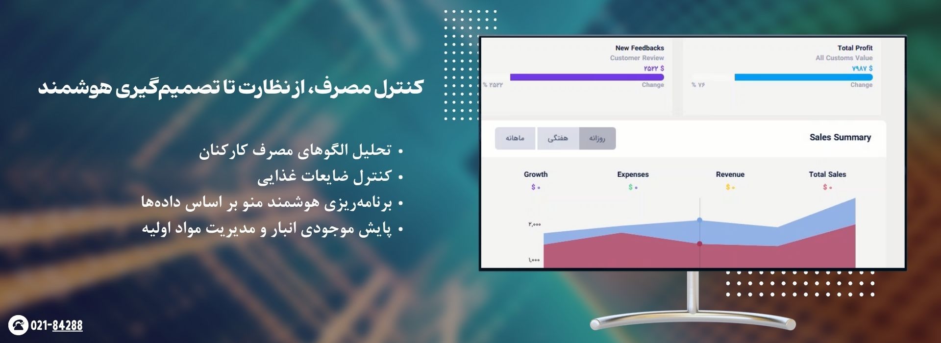 کنترل مصرف، از نظارت تا تصمیم‌گیری هوشمند